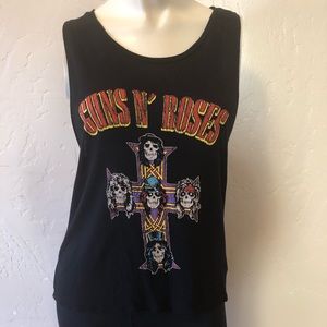 Divided Guns N’ Roses tank top size XS